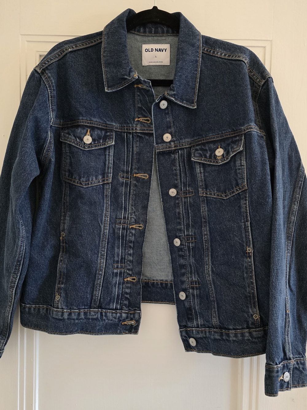 Old Navy Classic Blue Denim Jacket Trucker